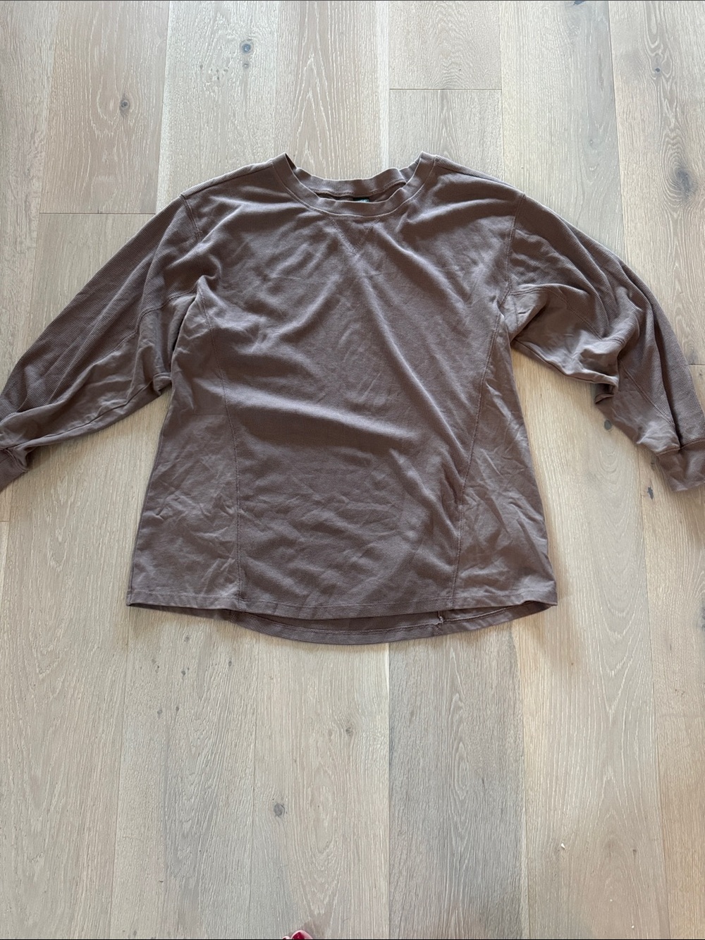 wild fable Brown Long Sleeve Casual Jersey Top